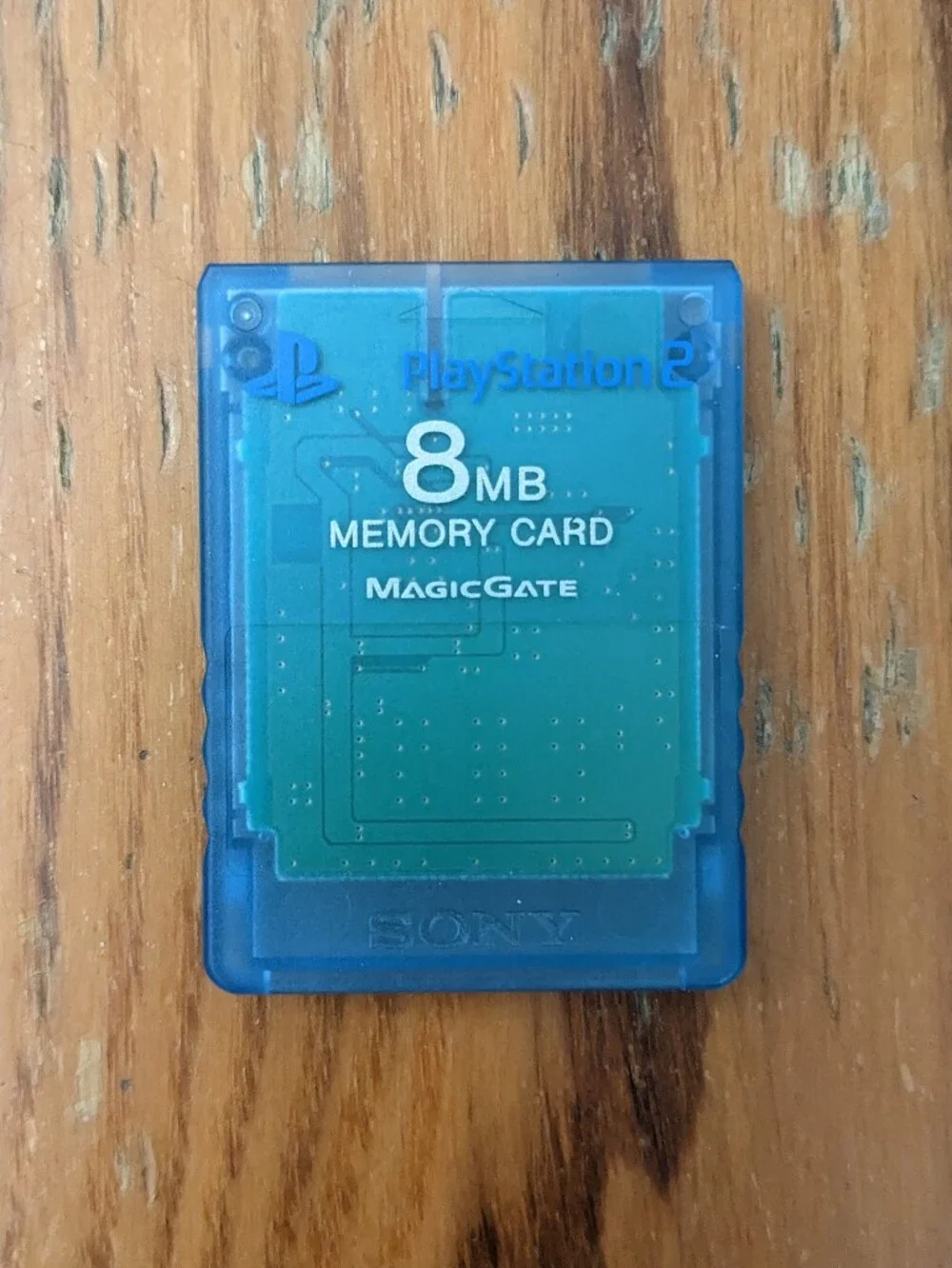 Lot Of 3 Memory Cards For Sony Playstation 1 & 2 PS1 PS2 8MB MagicGate